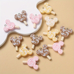 Vaigust ripats, 8PCS Pink Lollipop Charms
