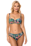 Vivisence 3222 lilled tumesinine 75D Push-up rinnahoidja ujumiskost&uuml;&uuml;m, 75D