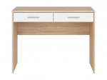 Kirjutuslaud BRW Nepo Plus 2S, tamm/valge
