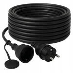 50 m pikendusjuhe Ondragon aia ehituseks 3x2,5 muruniidukile, trimmerile, v&otilde;imas, must