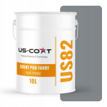 Krunt silikoonist fassaadiv&auml;rvile hall tume sinisega F255 Uv 10l