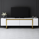 TV-laud Asir Yildiz, 180x50x30 cm, valge