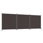 3 paneeliga ruumijagaja，sirm, pruun, 525 x 180 cm, kangas CFE287105