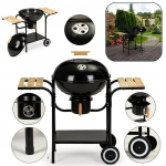 S&ouml;egrill aeda + kaas, tuhapann, riiulid, tsirkulaator