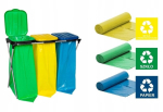 Statiiv pr&uuml;gikottidele 3x120l + 75 kotti