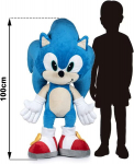 Play by Play Sonic The Hedgehog 100 cm pl&uuml;&uuml;sm&auml;nguasi Sonic Giant Xxl Sonic The Hedgehog, ideaalne igas vanuses, j&otilde;uludeks, kuningatele