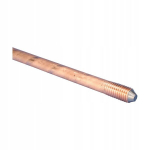 Vaskkattega maandusvarras (250), keermestatud, 3/4 tolli, 1,52 m