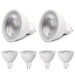 4tk/6tk/10tk MR16 GU5.3 LED Siinivalgusti S&auml;&auml;stulamp Sise- ja V&auml;livalgusti 3000K 5W. , 10vnt/pak
