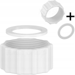 &Uuml;hendusmuhv adapter pumpadele Intex Bestway ⌀ 38mm keermega 60mm + tihend