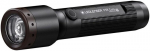 Ledlenser P5r Core kompaktne led taskulamp, 500 luumenit, laetav 14500 liitiumakuga, veekindel Ip68, fookustatav, 250 m valgusvihk, pidev valgus, usb magnetiline laadimiskaabel, taskulamp