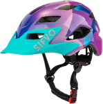 Sifvo laste jalgrattakiiver poistele ja t&uuml;drukutele 50&ndash;57 cm, laste jalgrattakiiver eemaldatava visiiriga, multisportkiiver lastele, ohutu ja mugav 5&ndash;14 aastat