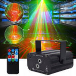 Zree mini laser valgusprojektor puldiga klubile, kodule ja karaoke Led