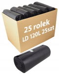 Pr&uuml;gikotid v&auml;ga tugevad mustad Ld 120l 25tk Komplekt 25 rulli