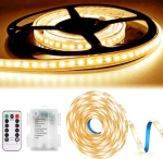 Zeilabang Kakadi 4 m Led riba, patareitoitel, Led riba patareiga, 8 režiimiga isekleepuvad valgusribad, Led valgusriba taimeriga kappidele, treppidele, k&ouml;&ouml;gile, vooditele