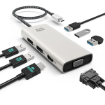 Minthouz USB C dokkimisjaam 7-in-1, 4K@60Hz HDMI