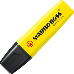 Tekstimarker Stabilo Boss Original - suur karp 4 v&auml;rviga - kollane, oranž, roheline, roosa