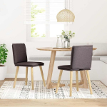 s&ouml;&ouml;gitoolid，s&ouml;&ouml;gilaua toolid 2 tk, tumepruun, kangas CFE681616