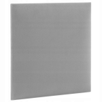 Polsterdatud ruudukujuline paneel 50x50 hele hall
