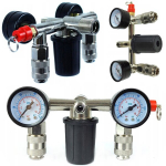 Vorfal r&otilde;huregulaatori kolmik jaotur kompressorile pressostaat 230v 1/4 max 12 bar