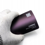 Auto kile lilla must kameeleon matt kanaliga 152x50cm