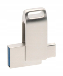 USB pulk Usb reklaam-m&auml;lupulk logoga metallist Pdslim-1 Otg-c, 64gb Usb 3.0 10 tk