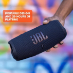Jbl Charge 5 Bluetooth k&otilde;lar, veekindel kaasaskantav boombox sisseehitatud akupangaga, &uuml;ks aku laadimine kuni 20 tundi juhtmevaba muusika nautimist, must