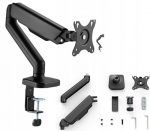 Reguleeritav monitori hoidik konksuga lauale, monitori k&auml;epide Philips 23 tolli