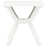 bistroolaud，baarilaud, valge 70 x 70 x 72 cm plast CFE67193