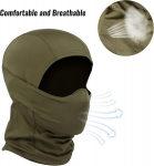 Qavctw taktikaline maskeerimism&uuml;ts, s&otilde;jav&auml;eline treening, kapuutsiga mask, laskmise t&auml;ismask, ratsutamine, matkamine, paintball, kalap&uuml;&uuml;k, jahipidamine, peakate, mask meestele ja naistele, v&auml;ljas hingav peakate
