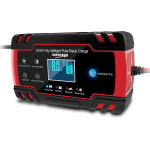 8A 12V/24V intelligentne auto ja mootorratta akulaadija, auto akulaadija hooldaja, 3-astmeline akulaadija ja autoremondi funktsioon veoauto, AGM, geelaku, m&auml;rgaku, SLA aku jaoks
