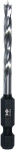 Puidu puur Bit Wood Twist Drill Bit - Premium, l&auml;bim&otilde;&otilde;t 10 mm, pikkus 110 mm, vars 1/4 tolli kuuskant