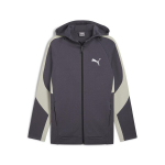 Meeste vabaaja kampsun PUMA EVOSTRIPE Full-Zip Hoodie DK Galactic - 68170069, hall