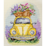 Ristpistekomplekt Abris Art. &bdquo;Provence&rsquo;i seiklused&ldquo; 19x22 cm AAH-276