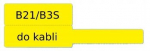 .NIIMBOT B21/B3S kaabli sildid 25*38mm 100tk