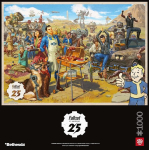 Good Loot Gaming Pusle Fallout 25. aastap&auml;eva pusled m&auml;ngu kujundus t&auml;iskasvanutele teismelistele puslem&auml;ng 1000 t&uuml;kiga arvutim&auml;ngust inspireeritud m&auml;ngupusled 68,3 x 48 cm