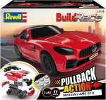 Revell 23154 Build 'n Race Mercedes-amg Gtr 1:43 m&otilde;&otilde;tkavas mudelikomplekt auto v&auml;ljat&otilde;mmatava mootoriga lastele alates 4. eluaastast, punane, &uuml;ks suurus