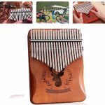 Kalimba puidust instrumentide komplekt 21 klahviga, Aafrika muusikaline klaver