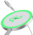 Esr magsafe laadija 15 w jaoks, qi2 sertifitseeritud juhtmevaba iphone laadija iphone 15/14/13 jaoks, airpods 4/3/2 pro, induktiivne laadimisjaam tugeva magnetiga, 1,5 m a/c kaabliga, h&otilde;bedane (ilma toiteta)