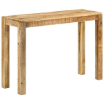 vidaXL konsoollaud, 110 x 35 x 76 cm, mangopuit