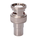 Keple Bnc isane Rca emaseks Bnc Rca Phono adapter Cctv Coax koaksiaalkaabli &uuml;henduspesa &uuml;hildub Cctv turvakaamerate/j&auml;lgimiss&uuml;steemide Dvr-kaamerate l&uuml;lititega Tv-kaabel nikeldatud