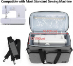 Curmio &otilde;mblusmasina kott, &otilde;mblusmasina kott, transpordi- ja hoiukott, &uuml;hildub enamiku standardsete &otilde;mblusmasinate ja tarvikutega (t&uuml;hi kott), hall