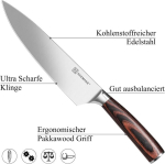 Keemake 3 tk. K&ouml;&ouml;ginugade komplekt &ndash; teravad roostevabast terasest noad