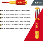 Wiha Kruvikeeraja otsikuhoidjaga, Liftup Electric Phillips, Slot 6 Slimbit otsikuga blisterpakendis (38612), Vde testitud, t&uuml;kkhaaval testitud, otsikud k&auml;epidemes, vastupidav, universaalne, otsikute komplekt, otsiku hoidja, ruumis&auml;&auml;stlik, kompaktne,  ...