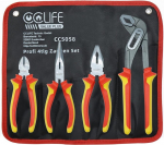 Cclife professionaalne 4-osaline tangide komplekt universaalsed kombineeritud tangid 170 mm pikkused n&auml;pitsad 170 mm k&uuml;lgl&otilde;ikurid 160 mm veepumba tangid 250 mm majapidamise, t&ouml;&ouml;koja t&ouml;&ouml;riistade tangide k&auml;sit&ouml;&ouml;riist