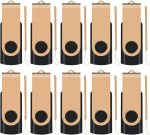 USB pulk Eastbull 16 Gb Usb 2.0 m&auml;lupulk, 10 tk, kuldne