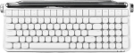 Lazmin112 mehaaniline kirjutusmasina klaviatuur, punased l&uuml;litid, rgb taustavalgustus, 100 klahviga retro juhtmevaba bluetooth v&otilde;i juhtmega usb m&auml;nguriklaviatuur