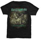 Meeste l&uuml;hikeste varrukatega T-s&auml;rk Iron MaidenFrom Fear To Eternity Distressed, M