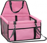 Wyewye koera turvaiste autosse, hingav kokkupandav veekindel koera turvaiste autosse, kvaliteetne pestav oxfordi kangas, sobib kutsikatele, kassidele ja teistele v&auml;ikestele lemmikloomadele, roosa