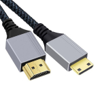 Xiwai 4k high speed hdmi 2.0 male to micro hdmi type d male 60hz kaabel sirge &uuml;hendusega s&uuml;learvuti monitori hdtv arvuti jaoks 100cm