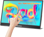 Monitor Thinlerain 15,6-tolline kaasaskantav puutetundlik monitor Usb C 1920 x 1080p Ips-ekraan Hdmi laiendatud monitorid kaasaskantav reisimonitor Pc nutitelefoni s&uuml;learvuti jaoks windows 7 8 10